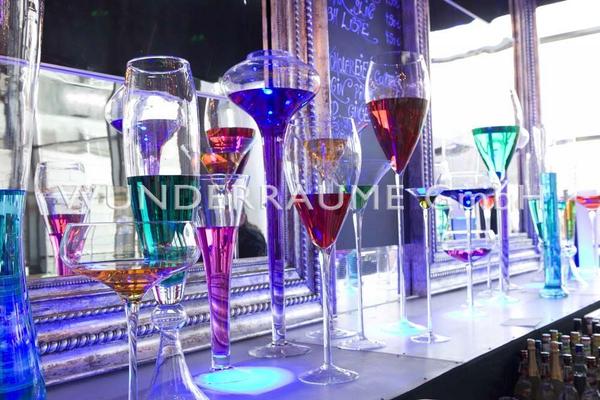 Tischdekoration mieten & vermieten - Glasvasen-Set XXL - WUNDERRÄUME GMBH vermietet: Dekoration/Kulisse für Event, Messe, Veranstaltung, Incentive, Mitarbeiterfest, Firmenjubiläum in Lichtenstein/Sachsen