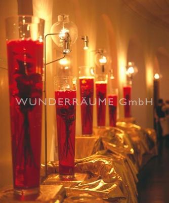 Tischdekoration mieten & vermieten - Glasvasen-Set XXL - WUNDERRÄUME GMBH vermietet: Dekoration/Kulisse für Event, Messe, Veranstaltung, Incentive, Mitarbeiterfest, Firmenjubiläum in Lichtenstein/Sachsen