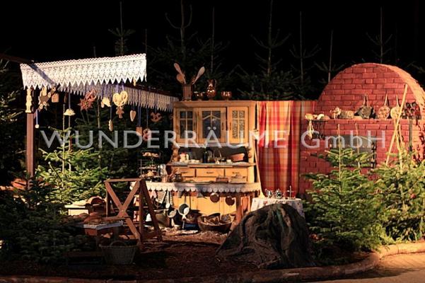 Saisonale Dekoration mieten & vermieten - MÄRCHENLAND,-WELT,-WALD; RIESIGER FUNDUS! WUNDERRÄUME GmbH vermietet: Dekoration / Kulisse für Event, Messe, Veranstaltung, Incentive, Mitarbeiterfest, Firmenjubiläum in Lichtenstein/Sachsen