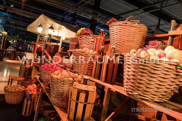 Antik & Rustikal mieten & vermieten - Marktdekoration, nostalgisch - WUNDERRÄUME GmbH vermietet: Dekoration/Kulisse für Event, Messe, Veranstaltung, Incentive, Mitarbeiterfest, Firmenjubiläum in Lichtenstein/Sachsen