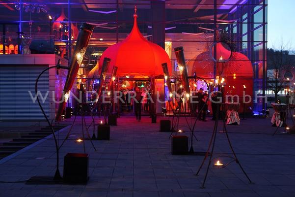 Fackeln & Feuereffekte mieten & vermieten - Fackellampe - WUNDERRÄUME GmbH vermietet: Dekoration/Kulisse für Event, Messe, Veranstaltung, Incentive, Mitarbeiterfest, Firmenjubiläum in Lichtenstein/Sachsen