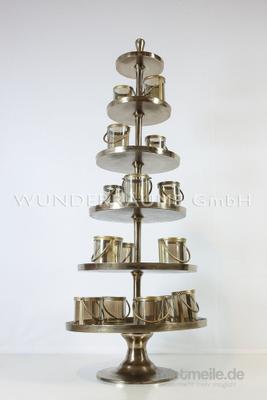 Kulissen mieten & vermieten - Etagere bronze XXL - WUNDERRÄUME GmbH vermietet: Dekoration/Kulisse für Event, Messe, Veranstaltung, Incentive, Mitarbeiterfest, Firmenjubiläum in Lichtenstein/Sachsen
