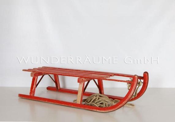 Kulissen mieten & vermieten - Rodelschlitten-Set (9-teilig) - WUNDERRÄUME GmbH vermietet: Dekoration/Kulisse für Event, Messe, Veranstaltung, Incentive, Mitarbeiterfest, Firmenjubiläum in Lichtenstein/Sachsen