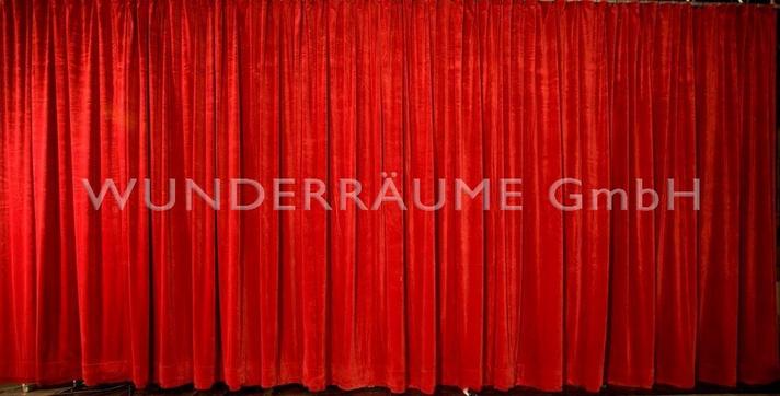 Kulissen mieten & vermieten - Theatervorhang - WUNDERRÄUME GmbH vermietet: Dekoration/Kulisse für Event, Messe, Veranstaltung, Incentive, Mitarbeiterfest, Firmenjubiläum in Lichtenstein/Sachsen