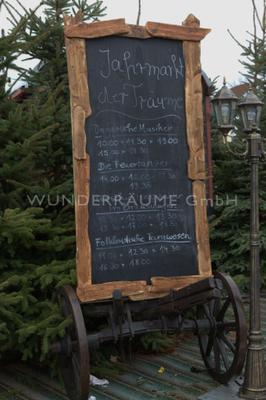 Kulissen mieten & vermieten - Holztafel/Tafelwagen 2 - WUNDERRÄUME GmbH vermietet: Dekoration/Kulisse für Event, Messe, Veranstaltung, Incentive, Mitarbeiterfest, Firmenjubiläum in Lichtenstein/Sachsen