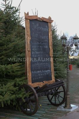Kulissen mieten & vermieten - Holztafel/Tafelwagen 2 - WUNDERRÄUME GmbH vermietet: Dekoration/Kulisse für Event, Messe, Veranstaltung, Incentive, Mitarbeiterfest, Firmenjubiläum in Lichtenstein/Sachsen