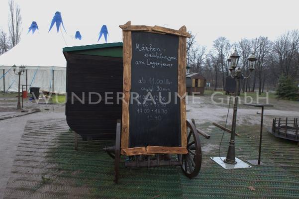 Kulissen mieten & vermieten - Holztafel/Tafelwagen 2 - WUNDERRÄUME GmbH vermietet: Dekoration/Kulisse für Event, Messe, Veranstaltung, Incentive, Mitarbeiterfest, Firmenjubiläum in Lichtenstein/Sachsen