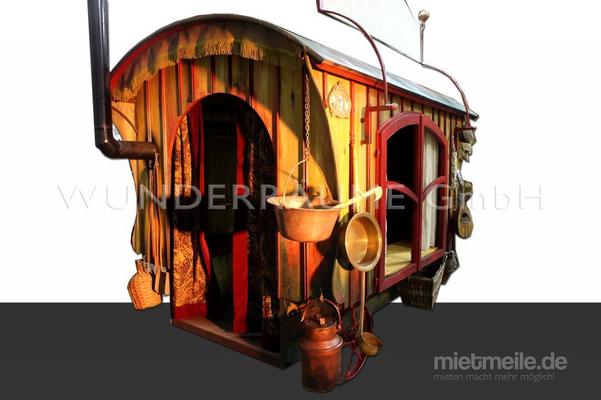 Kulissen mieten & vermieten - Schäferwagen (Schausteller) - WUNDERRÄUME GmbH vermietet: Dekoration/Kulisse für Event, Messe, Veranstaltung, Incentive, Mitarbeiterfest, Firmenjubiläum in Lichtenstein/Sachsen