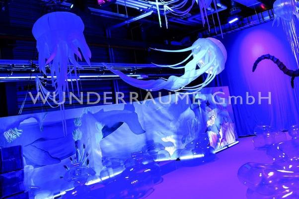 Kulissen mieten & vermieten - Prospekt "Unterwasserwelt" - WUNDERRÄUME GmbH vermietet: Dekoration/Kulisse für Event, Messe, Veranstaltung, Incentive, Mitarbeiterfest, Firmenjubiläum in Lichtenstein/Sachsen