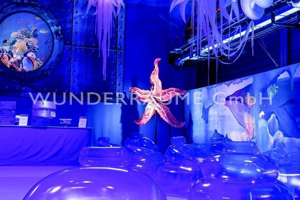Kulissen mieten & vermieten - Prospekt "Unterwasserwelt" - WUNDERRÄUME GmbH vermietet: Dekoration/Kulisse für Event, Messe, Veranstaltung, Incentive, Mitarbeiterfest, Firmenjubiläum in Lichtenstein/Sachsen