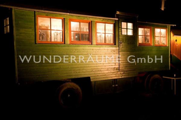 Saisonale Dekoration mieten & vermieten - Zirkuswagen als Bar, Salon od. Lounge; WUNDERRÄUME GmbH vermietet: Dekoration/Kulisse für Event, Messe, Veranstaltung, Incentive, Mitarbeiterfest, Firmenjubiläum in Lichtenstein/Sachsen
