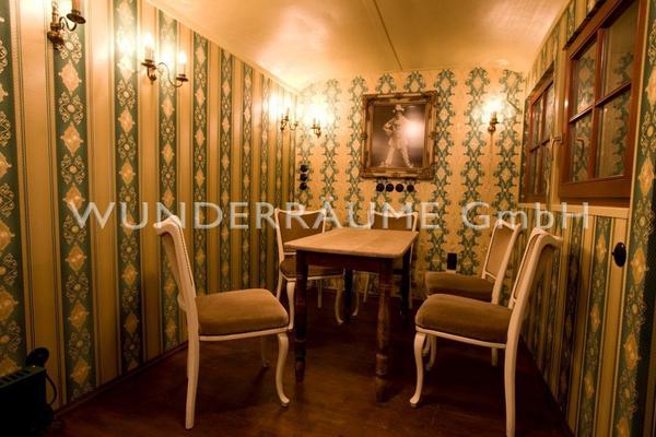 Saisonale Dekoration mieten & vermieten - Zirkuswagen als Bar, Salon od. Lounge; WUNDERRÄUME GmbH vermietet: Dekoration/Kulisse für Event, Messe, Veranstaltung, Incentive, Mitarbeiterfest, Firmenjubiläum in Lichtenstein/Sachsen