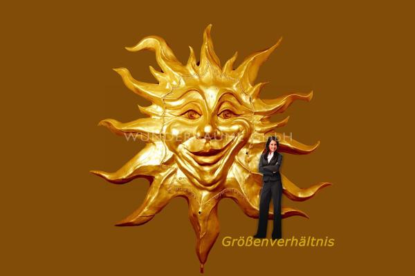 Dekofiguren mieten & vermieten - Sonne - XL-Installation in Lichtenstein/Sachsen