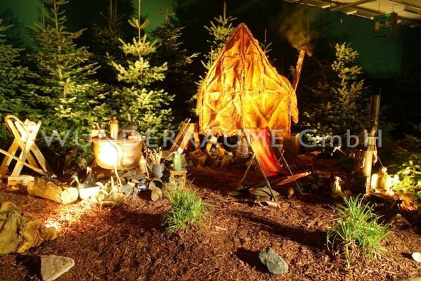 Weihnachtsdekoration mieten & vermieten - Hexenhaus - WUNDERRÄUME GmbH vermietet: Dekoration/Kulisse für Event, Messe, Veranstaltung, Incentive, Mitarbeiterfest, Firmenjubiläum in Lichtenstein/Sachsen