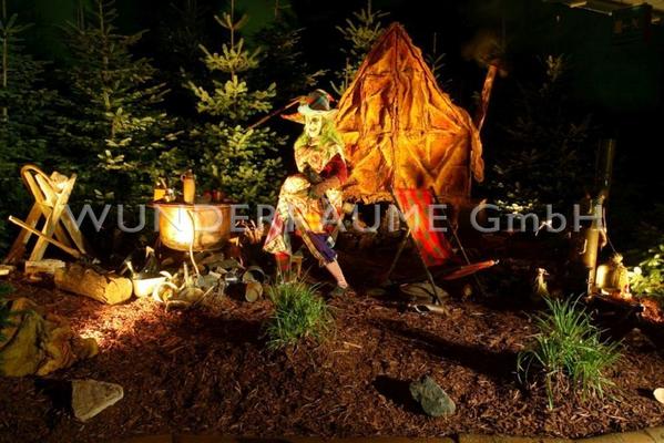 Weihnachtsdekoration mieten & vermieten - Hexenhaus - WUNDERRÄUME GmbH vermietet: Dekoration/Kulisse für Event, Messe, Veranstaltung, Incentive, Mitarbeiterfest, Firmenjubiläum in Lichtenstein/Sachsen