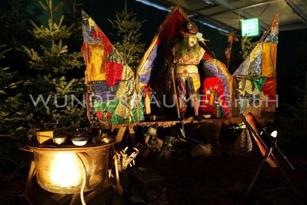 Weihnachtsdekoration mieten & vermieten - Hexenhaus - WUNDERRÄUME GmbH vermietet: Dekoration/Kulisse für Event, Messe, Veranstaltung, Incentive, Mitarbeiterfest, Firmenjubiläum in Lichtenstein/Sachsen
