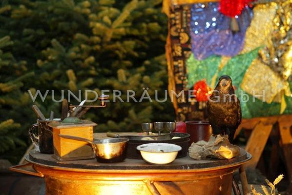 Weihnachtsdekoration mieten & vermieten - Hexenhaus - WUNDERRÄUME GmbH vermietet: Dekoration/Kulisse für Event, Messe, Veranstaltung, Incentive, Mitarbeiterfest, Firmenjubiläum in Lichtenstein/Sachsen