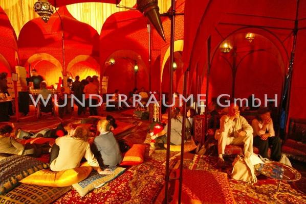 Kulissen mieten & vermieten - Orient Palast / 1001 Nacht; WUNDERRÄUME GmbH vermietet: Dekoration/Kulisse für Event, Messe, Veranstaltung, Incentive, Mitarbeiterfest, Firmenjubiläum in Lichtenstein/Sachsen