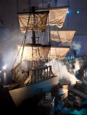 Kulissen mieten & vermieten - Maritim-Hafen-Meer-Schiff - Themendeko, WUNDERRÄUME GmbH vermietet: Dekoration / Kulisse für Event, Messe, Veranstaltung, Incentive, Mitarbeiterfest, Firmenjubiläum in Lichtenstein/Sachsen