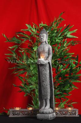 Dekofiguren mieten & vermieten - Buddha Statue - WUNDERRÄUME GmbH vermietet: Dekoration/Kulisse für Event, Messe, Veranstaltung, Incentive, Mitarbeiterfest, Firmenjubiläum in Lichtenstein/Sachsen