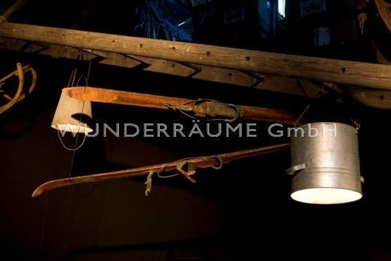Antik & Rustikal mieten & vermieten - rustikale Leiterndekoration - WUNDERRÄUME GmbH vermietet: Dekoration/Kulisse für Event, Messe, Veranstaltung, Incentive, Mitarbeiterfest, Firmenjubiläum in Lichtenstein/Sachsen