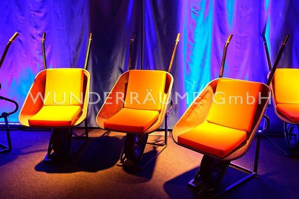 Antik & Rustikal mieten & vermieten - Sessel "Industrial" - WUNDERRÄUME GmbH vermietet: Dekoration/Kulisse für Event, Messe, Veranstaltung, Incentive, Mitarbeiterfest, Firmenjubiläum in Lichtenstein/Sachsen