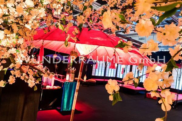 Länder & Flaggen mieten & vermieten - Schirm Asien/Orient - WUNDERRÄUME GmbH vermietet: Dekoration/Kulisse für Event, Messe, Veranstaltung, Incentive, Mitarbeiterfest, Firmenjubiläum in Lichtenstein/Sachsen