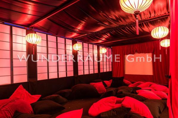 Kulissen mieten & vermieten - Asiatischer Lampion "Kugel", rot - WUNDERRÄUME GmbH vermietet: Dekoration/Kulisse für Event, Messe, Veranstaltung, Incentive, Mitarbeiterfest, Firmenjubiläum in Lichtenstein/Sachsen