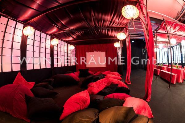 Kulissen mieten & vermieten - Asiatischer Lampion "Kugel", rot - WUNDERRÄUME GmbH vermietet: Dekoration/Kulisse für Event, Messe, Veranstaltung, Incentive, Mitarbeiterfest, Firmenjubiläum in Lichtenstein/Sachsen