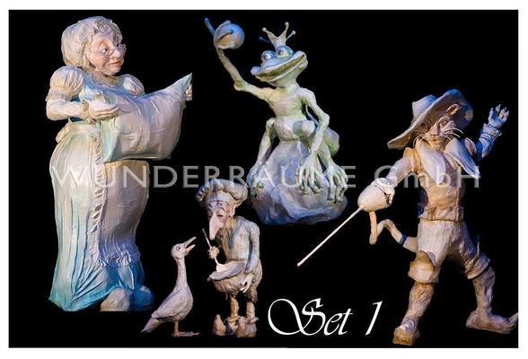 Weihnachtsdekoration mieten & vermieten - 30 MÄRCHENFIGUREN - wunderschön! WUNDERRÄUME GmbH vermietet: in Lichtenstein/Sachsen