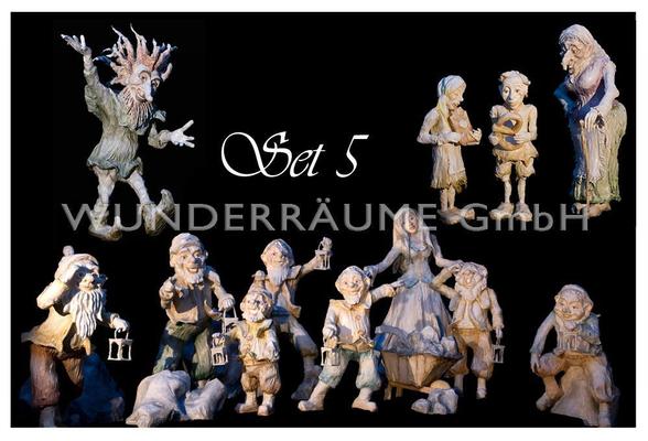 Weihnachtsdekoration mieten & vermieten - 30 MÄRCHENFIGUREN - wunderschön! WUNDERRÄUME GmbH vermietet: in Lichtenstein/Sachsen