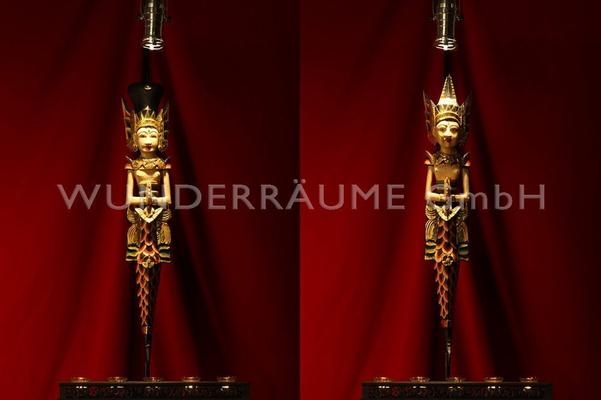 Dekofiguren mieten & vermieten - Buddha-Stelen (Set mit 4 Stück) - WUNDERRÄUME GmbH vermietet: Dekoration/Kulisse für Event, Messe, Veranstaltung, Incentive, Mitarbeiterfest, Firmenjubiläum in Lichtenstein/Sachsen