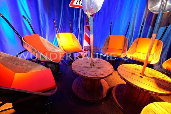 Antik & Rustikal mieten & vermieten - Loungetisch, Kabeltrommel - WUNDERRÄUME GmbH vermietet: Dekoration/Kulisse für Event, Messe, Veranstaltung, Incentive, Mitarbeiterfest, Firmenjubiläum in Lichtenstein/Sachsen