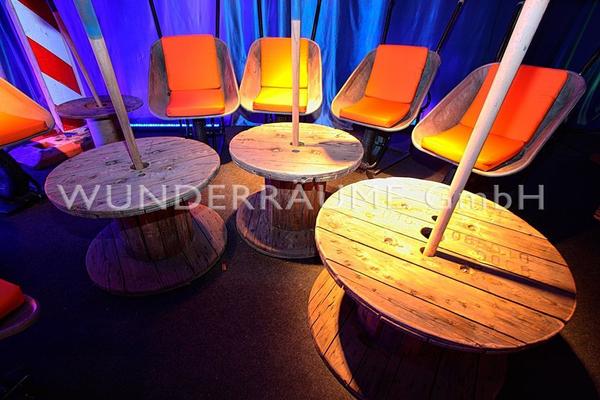 Antik & Rustikal mieten & vermieten - Loungetisch, Kabeltrommel - WUNDERRÄUME GmbH vermietet: Dekoration/Kulisse für Event, Messe, Veranstaltung, Incentive, Mitarbeiterfest, Firmenjubiläum in Lichtenstein/Sachsen