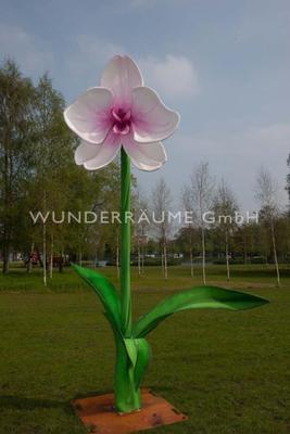 Dekofiguren mieten & vermieten - 3 Riesenblumen bis 4m / SET 3 - WUNDERRÄUME GmbH vermietet: Dekoration/Kulisse für Event, Messe, Veranstaltung, Incentive, Mitarbeiterfest, Firmenjubiläum in Lichtenstein/Sachsen