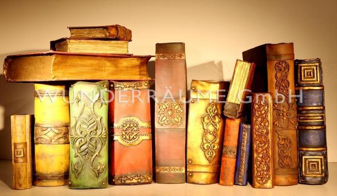 Weihnachtsdekoration mieten & vermieten - Bibliothek klein, Lesezimmer - WUNDERRÄUME GmbH vermietet: Dekoration/Kulisse für Event, Messe, Veranstaltung, Incentive, Mitarbeiterfest, Firmenjubiläum in Lichtenstein/Sachsen