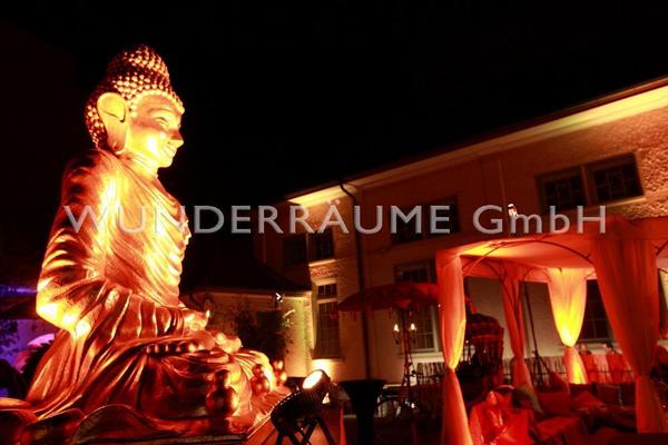 Dekofiguren mieten & vermieten - Buddha Statue XXL - WUNDERRÄUME GmbH vermietet: Dekoration/Kulisse für Event, Messe, Veranstaltung, Incentive, Mitarbeiterfest, Firmenjubiläum in Lichtenstein/Sachsen