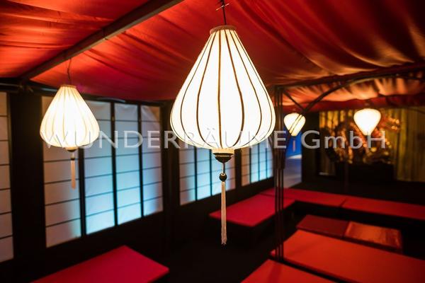 Kulissen mieten & vermieten - Asiatischer Lampion M, weiß - WUNDERRÄUME GmbH vermietet: Dekoration/Kulisse für Event, Messe, Veranstaltung, Incentive, Mitarbeiterfest, Firmenjubiläum in Lichtenstein/Sachsen