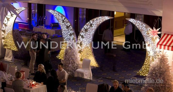 Kulissen mieten & vermieten - Halbmonde - WUNDERRÄUME GmbH vermietet: Dekoration/Kulisse für Event, Messe, Veranstaltung, Incentive, Mitarbeiterfest, Firmenjubiläum in Lichtenstein/Sachsen