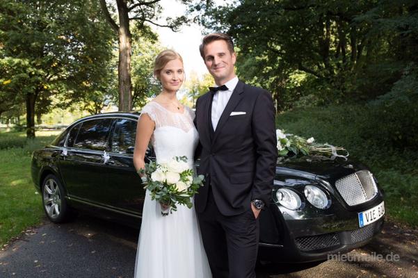 Hochzeitsauto mieten & vermieten - Bentley Flying Spur mit Chauffeur in Mönchengladbach