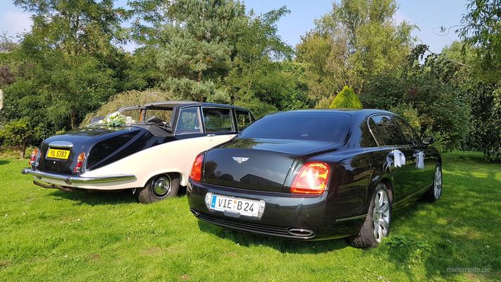 Hochzeitsauto mieten & vermieten - Bentley Flying Spur mit Chauffeur in Mönchengladbach