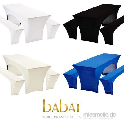 Hochzeitsfeier mieten & vermieten - VERLEIH Hochzeitsdekoration Satin 275cm Stuhlschleifen Taft für Stuhlhussen Schleifen in Denkendorf