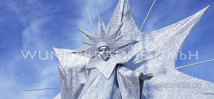 Dekofiguren mieten & vermieten - Riesenfigur "Stern" - WUNDERRÄUME GmbH vermietet: Dekoration/Kulisse für Event, Messe, Veranstaltung, Incentive, Mitarbeiterfest, Firmenjubiläum in Lichtenstein/Sachsen