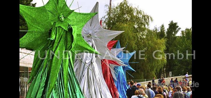 Dekofiguren mieten & vermieten - Riesenfigur "Stern" - WUNDERRÄUME GmbH vermietet: Dekoration/Kulisse für Event, Messe, Veranstaltung, Incentive, Mitarbeiterfest, Firmenjubiläum in Lichtenstein/Sachsen