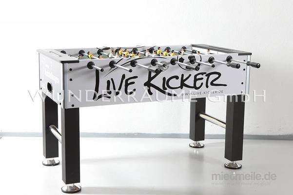 Fußball mieten & vermieten - Tischfußball-Kicker - WUNDERRÄUME GmbH vermietet: Dekoration/Kulisse für Event, Messe, Veranstaltung, Incentive, Mitarbeiterfest, Firmenjubiläum in Lichtenstein/Sachsen