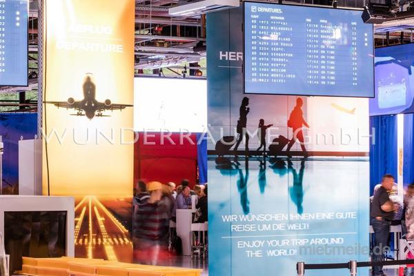 Kulissen mieten & vermieten - Banner Flughafen - WUNDERRÄUME GmbH vermietet: Dekoration/Kulisse für Event, Messe, Veranstaltung, Incentive, Mitarbeiterfest, Firmenjubiläum in Lichtenstein/Sachsen