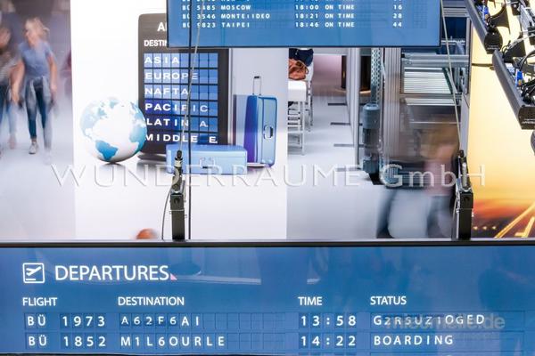 Kulissen mieten & vermieten - Banner Flughafen - WUNDERRÄUME GmbH vermietet: Dekoration/Kulisse für Event, Messe, Veranstaltung, Incentive, Mitarbeiterfest, Firmenjubiläum in Lichtenstein/Sachsen