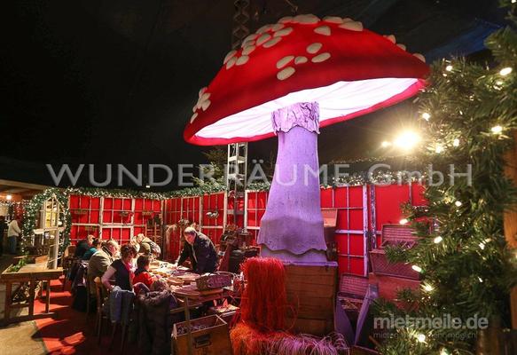 Leuchten & Lampen mieten & vermieten - Basteln unterm Fliegenpilz - WUNDERRÄUME GmbH vermietet: Dekoration/Kulisse für Event, Messe, Veranstaltung, Incentive, Mitarbeiterfest, Firmenjubiläum in Lichtenstein/Sachsen