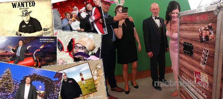Fotobox mieten & vermieten - Fotobox mit Greenscreen in Hüllhorst