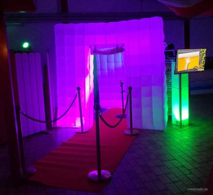 Fotobox mieten & vermieten - Fotobox mit Greenscreen in Hüllhorst